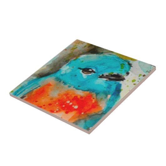 Einzigartige Keramik für Vögel Fliese (Seite)