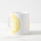 Einzigartige Keramik Kaffeetasse (Vorderseite Links)