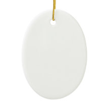 Einzigartige Keramik Oval Ornament - Perfektes Ges