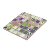 Einzigartige Keramik Tile Fliese (Seite)