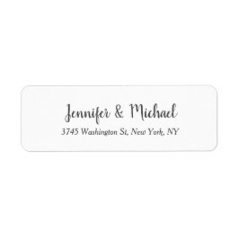 Einzigartige klassische Hochzeitskalligrafie