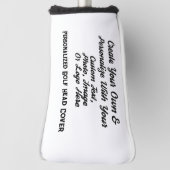 Einzigartige Klubabdeckungen, kundenspezifisch Per Golf Headcover (Rotieren 90)