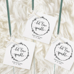 Einzigartige Kraft, Gelassen Liebe Sparkle Geschenkanhänger