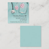 Einzigartige Krankenpflege Quadratische Visitenkarte (Vorne/Hinten)