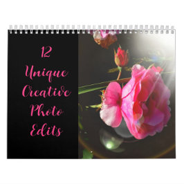 Einzigartige kreative Fotobearbeitungen Originale Kalender