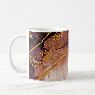Einzigartige Kreativität. Art&Gold. Inspiriert vom Kaffeetasse