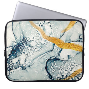 Einzigartige Kreativität. Art&Gold. Inspiriert vom Laptopschutzhülle