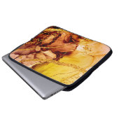 Einzigartige Kreativität. Art&Gold. Inspiriert vom Laptopschutzhülle (Vorne Knopf)