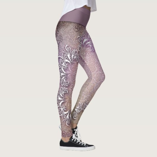 Einzigartige Kunst Leggings (Rechts)