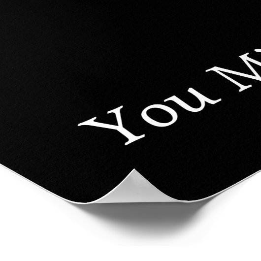 Einzigartige Kunst Motivierend Zitat Basketball-Po Poster (Ecke)