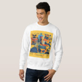Einzigartige Kunst Sweatshirt (Vorne ganz)