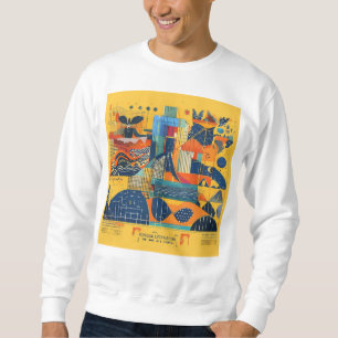 Einzigartige Kunst Sweatshirt