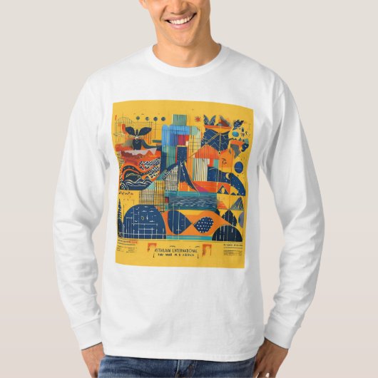 Einzigartige Kunst T-Shirt (Vorderseite)