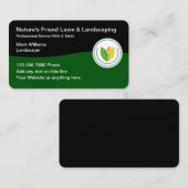 Einzigartige Landscaping Service Business Cards Visitenkarte (Vorne/Hinten)