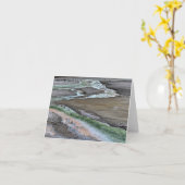 Einzigartige Landschaft Foto Jeder Anlass Card Karte (Gelbe Blume)