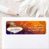 Einzigartige Las Vegas Wedding Rücksendeadresse (Insitu)