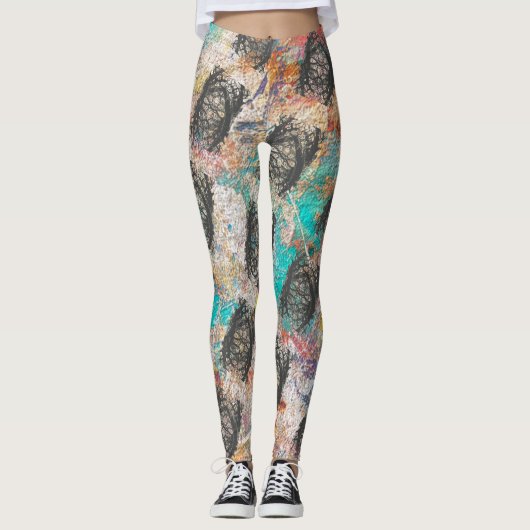 einzigartige Leggings (Vorderseite)