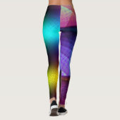 Einzigartige Leggings für Farbblende (Rückseite)
