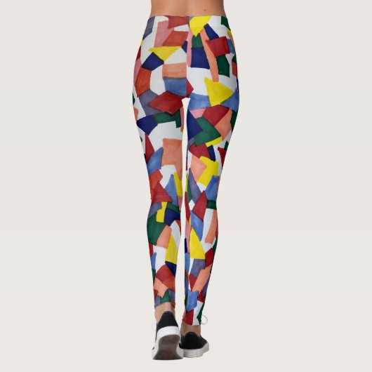 Einzigartige Leggings, künstlerisch entworfen, all Leggings (Rückseite)
