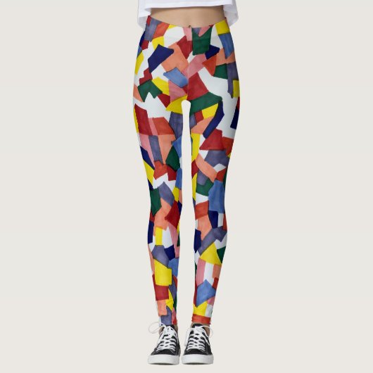 Einzigartige Leggings, künstlerisch entworfen, all Leggings (Vorderseite)
