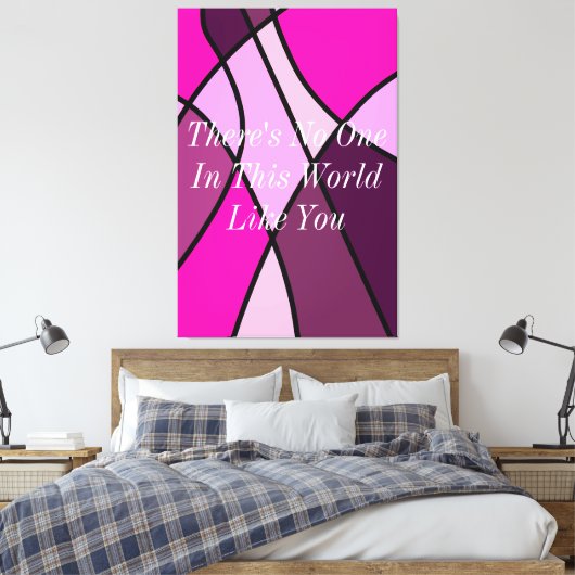 Einzigartige Leinwand (Insitu (Schlafzimmer))