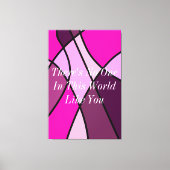 Einzigartige Leinwand (Vorderseite)