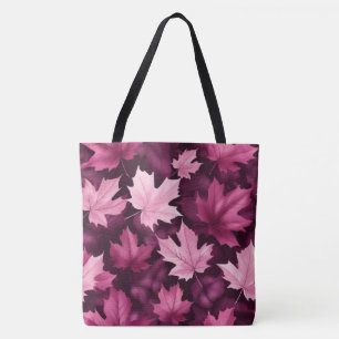 Einzigartige Lila Ahornleaf Tasche