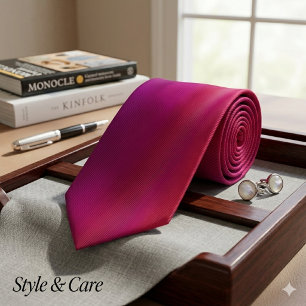 Einzigartige Lila Halsbinde mit glattem Hintergrun Krawatte