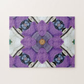 Einzigartige Lila Herausforderung Puzzle (Horizontal)