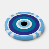 Einzigartige Lucky Blue Evil Eye Poker Chips (Einzeln)