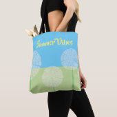 Einzigartige Lüster Sommerkunst Design Blau Grün Tasche (Von Nahem)