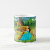 Einzigartige lustige Katzen im Chor Personalized  Kaffeetasse (Mittel)
