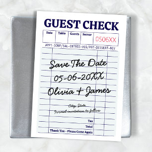 Einzigartige Lustige Verspielte Gästebestellung Ha Save The Date