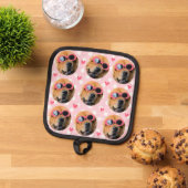 Einzigartige Mama für den besten Hund je Haustiere Topflappen (Oben Unten)