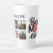 Einzigartige Mama's fünf FotoCollage Milchtasse (Vorderseite)