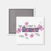 Einzigartige Mamaw Magnet (Vorderseite/Rückseite)