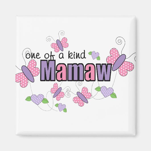 Einzigartige Mamaw Magnet (Vorne)