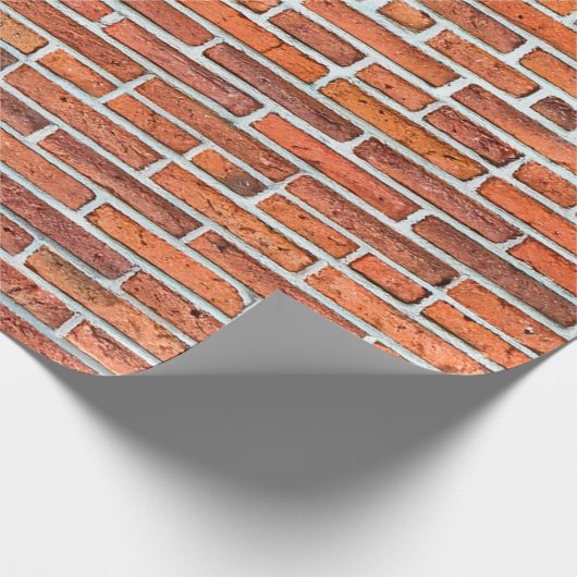 Einzigartige Mauer Geschenkpapier (Ecke)