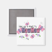 Einzigartige MawMaw Magnet (Vorderseite/Rückseite)