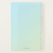 Einzigartige Meerjungfrau mit rosa Haar und Sandma Planer (Rückseite)