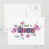 Einzigartige Mema Postkarte (Vorne/Hinten)