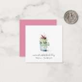 Einzigartige Mini-Weihnachtsgeschenke mit Umschläg Mitteilungskarte (Vorderseite/Rückseite Beispiel)