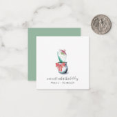 Einzigartige Mini-Weihnachtsgeschenke mit Umschläg Mitteilungskarte (Vorderseite/Rückseite Beispiel)