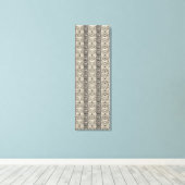 Einzigartige moderne Abstrakt geometrische Pixelmu Leinwanddruck (Insitu (Holzboden))