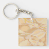 Einzigartige, moderne Aquarellhand zeichnend Orang Schlüsselanhänger (Vorderseite)