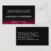 Einzigartige moderne Berufliche Visitenkarten Visitenkarte (Vorne/Hinten)