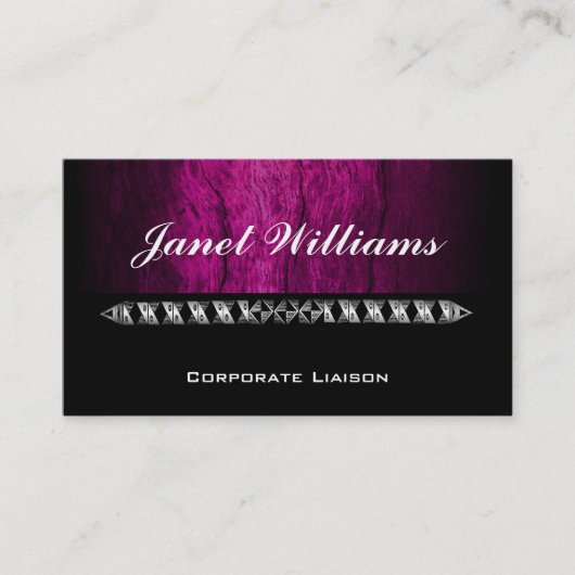 Einzigartige moderne Berufliche Visitenkarten Visitenkarte (Vorderseite)