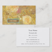 Einzigartige moderne Kunst fertigen einfache Visitenkarte (Vorne/Hinten)