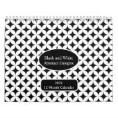 Einzigartige Moderne Minimalistische Abstrakte Kun Kalender (Titelbild)