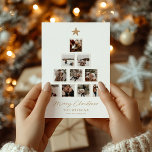 Einzigartige moderne Multi-Foto Weihnachtskarte Feiertagskarte<br><div class="desc">Einzigartige moderne Multi-Foto Weihnachtskarte</div>